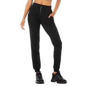 ALO Slick Zip Sweatpants Sz S